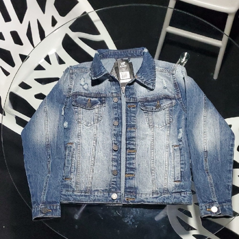 X-RAY Boys Blue Denim Jacket